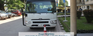 LA FACULTE DES SCIENCES SE DOTE DES VEHICULES POUR LES STAGES ET PRATIQUES PROFESSIONNELLES