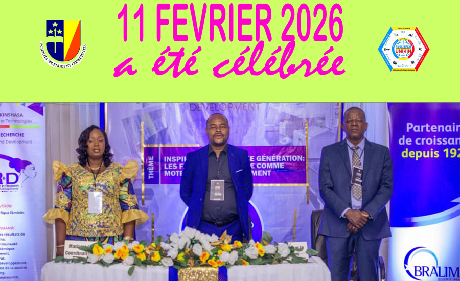 L'Université de Kinshasa célèbre les femmes et les filles de Sciences